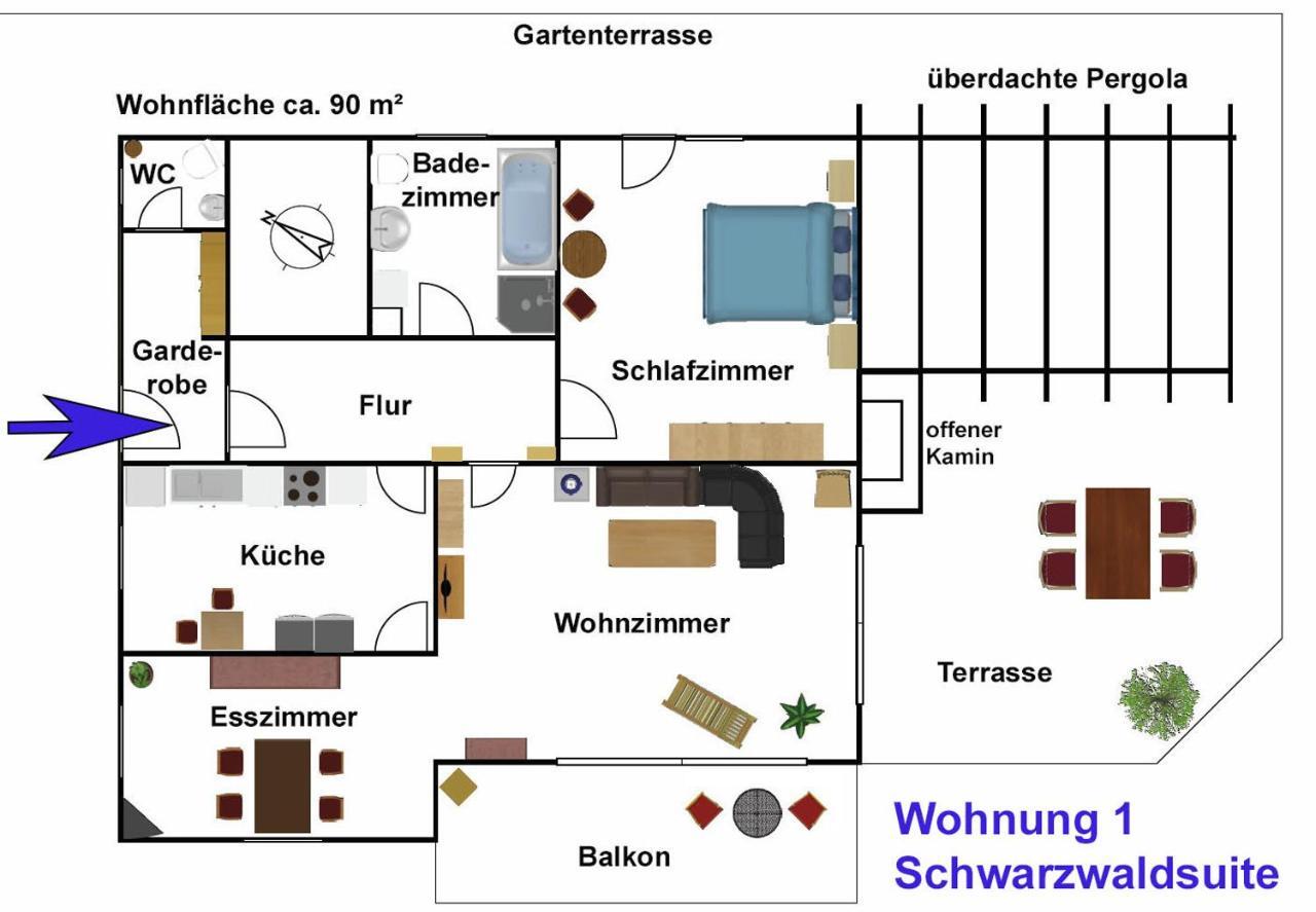 Schwarzwaelder Ferienwohnungen Seelbach Kültér fotó